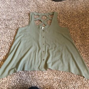 Green studio Y XL blouse